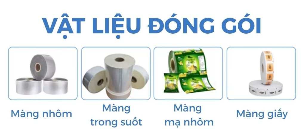 Vật liệu đóng gói của máy đóng gói dầu gội