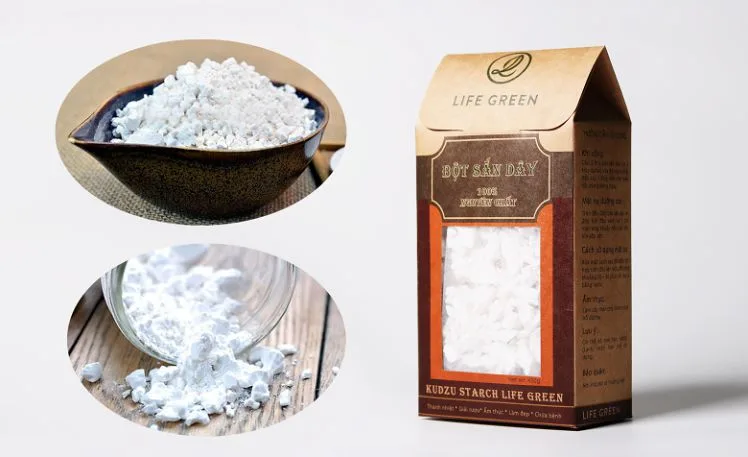 Tinh bột sắn dây là một dạng tinh bột được chiết xuất từ củ của cây sắn dây (Dioscorea opposita), một loại thực vật thuộc họ Dioscoreaceae. Cây sắn dây thường được trồng ở các khu vực nhiệt đới và ôn đới.