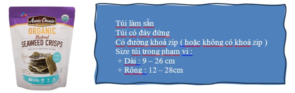 Yêu cầu đóng gói