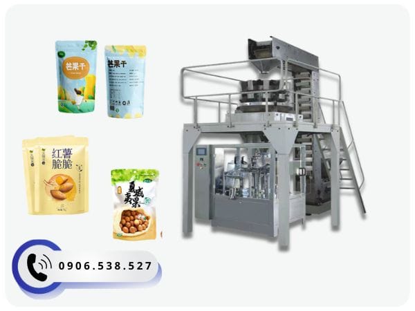 Máy đóng gói các loại hạt dạng túi đáy đứng