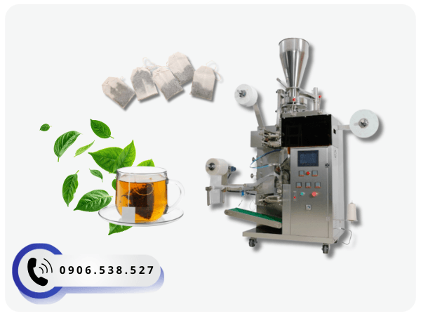 Máy đóng gói trà túi lọc 5 in 1