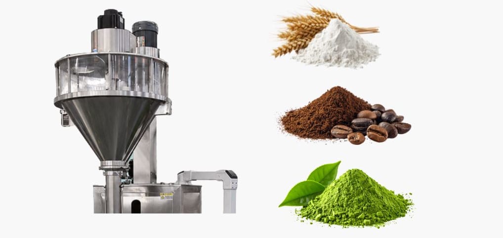 định lượng trục vít trong máy đóng gói bột