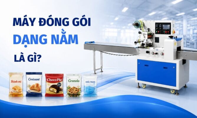 Máy đóng gói dạng nằm tự động
