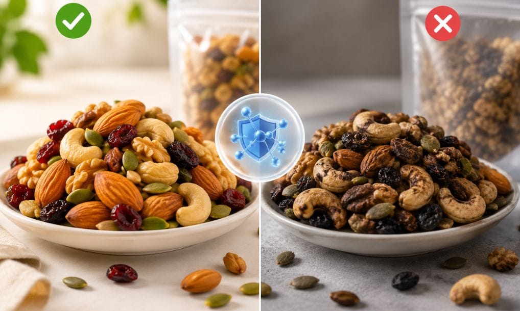 Khí nitơ giúp hạn chế oxy hoá thực phẩm