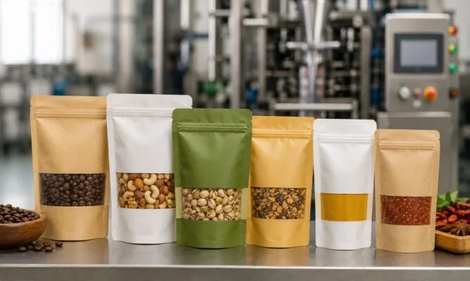 Túi Doypack, túi đứng
