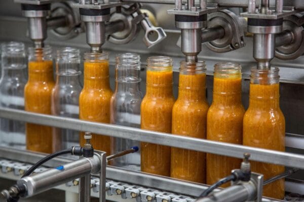 Máy chiết rót nước sốt tự động