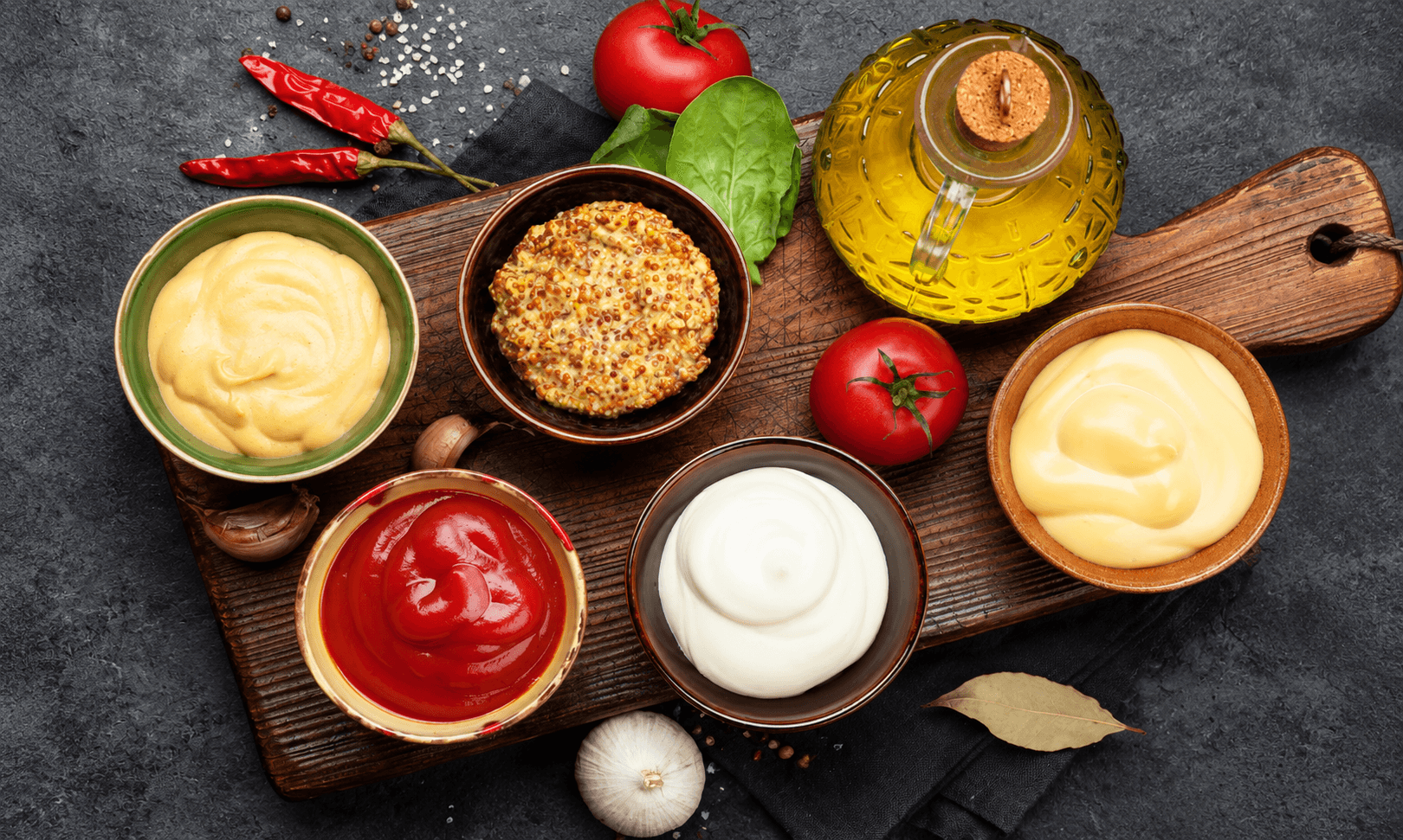 Các loại nước sốt phổ biến