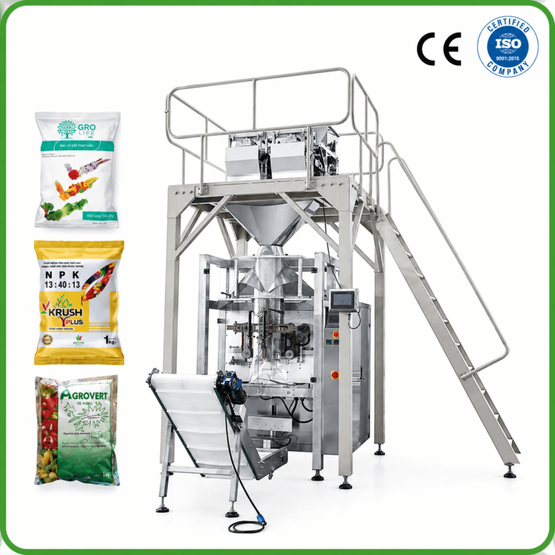 Máy đóng gói phân bón dạng hạt tự động